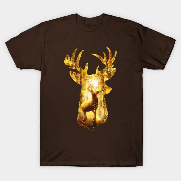 Deer's Woods T-Shirt by DVerissimo